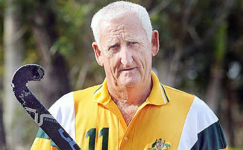 Hervey Bay’s Ken Taylor played hockey for Australia in South Africa during the Grand Masters Hockey World Cup. Hervey Bay’s Ken Taylor played hockey for Australia in South Africa during the Grand Masters Hockey World Cup.